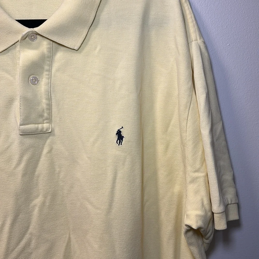 Polo Ralph Lauren Men’s Yellow Top Size XXL
